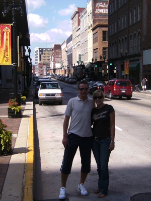 Mit Sarah in Knoxville